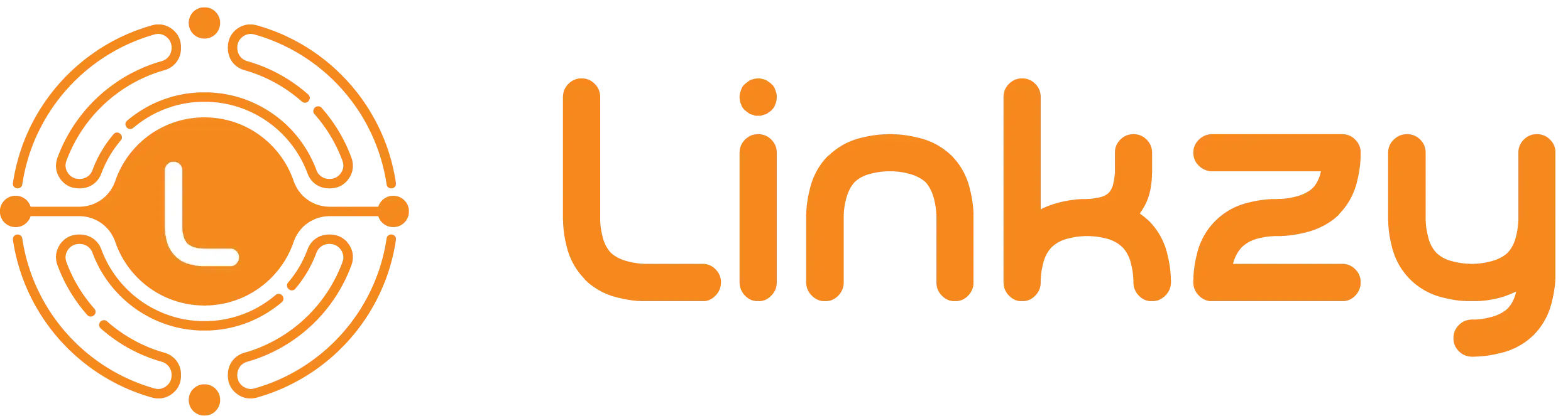 Linkzy Logo - Orange